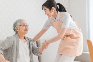 誰が介護するか話し合う