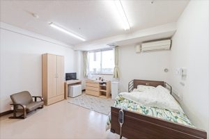 浴室付きの居室