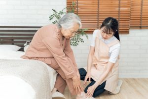 老人ホームにおける転倒防止対策