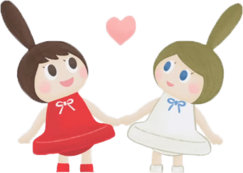 ベルちゃんとルコちゃん