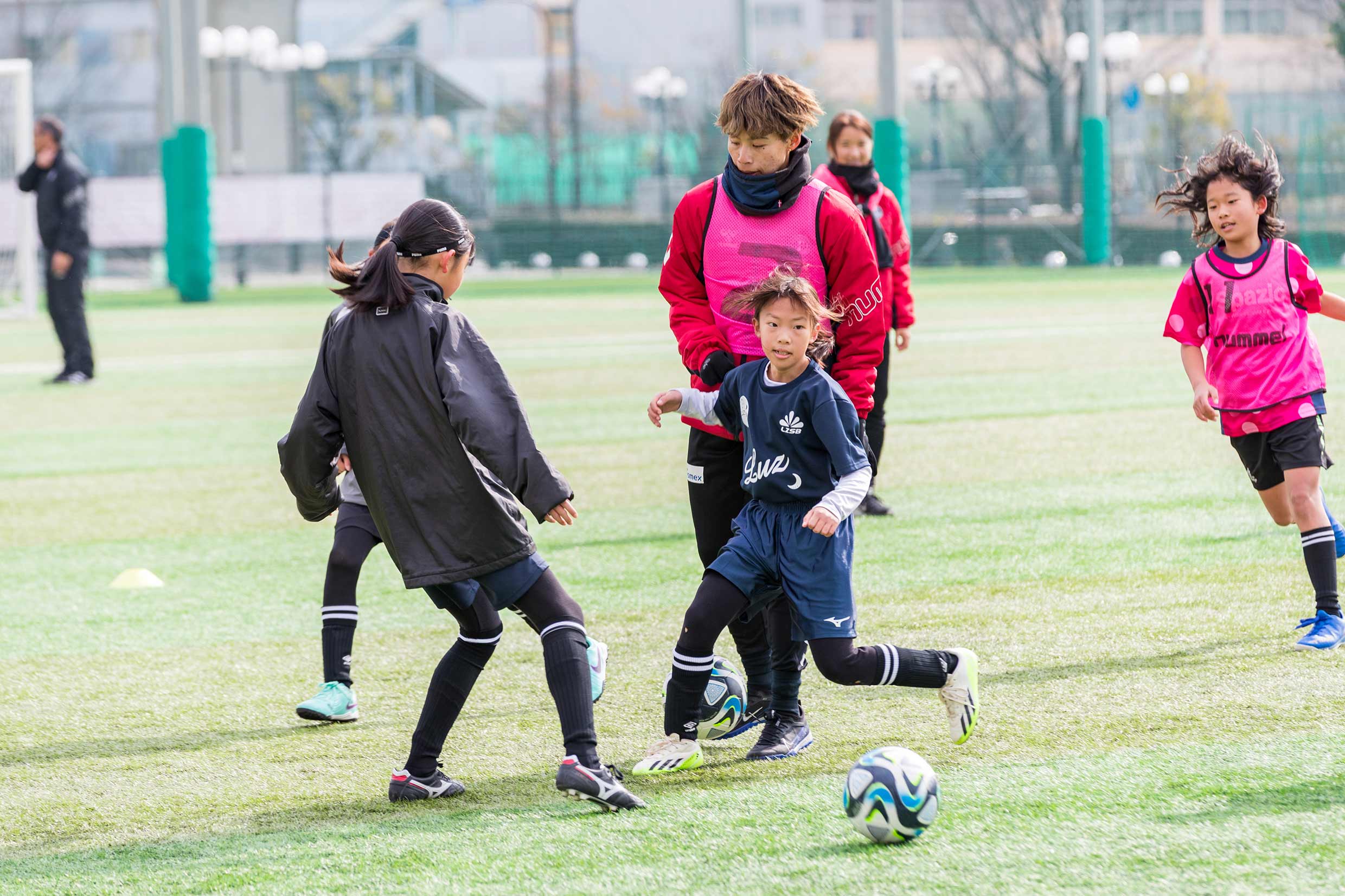 2月10日（土）株式会社ベルコ×INAC神戸レオネッサ サッカー教室開催！