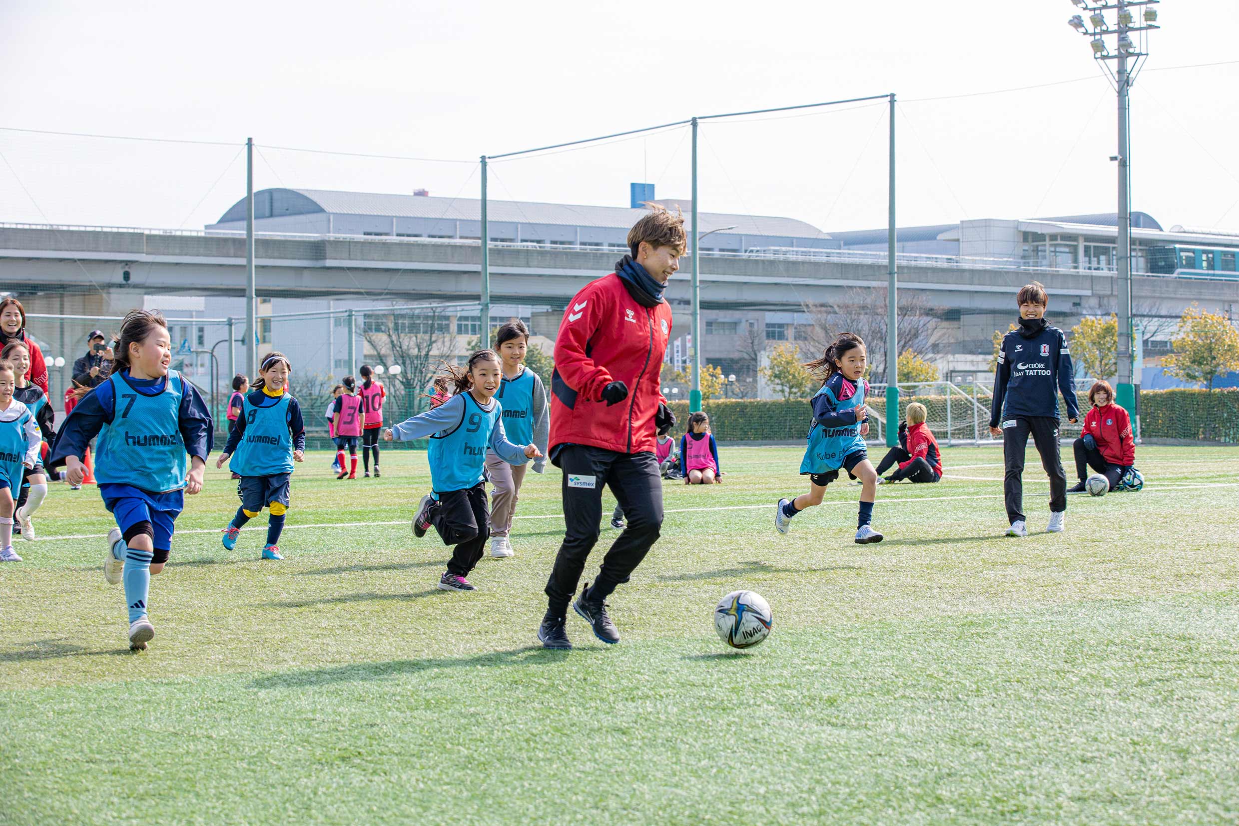 2月10日（土）株式会社ベルコ×INAC神戸レオネッサ サッカー教室開催！