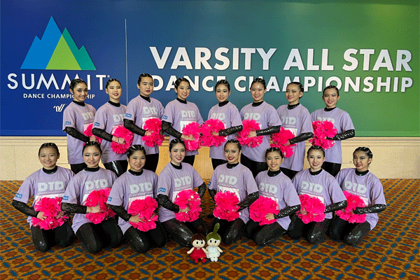 ベルコがメインスポンサーの「DTD CHEERDANCE TEAM」 チアダンス世界大会「The Dance SUMMIT 2025」にて見事優勝!