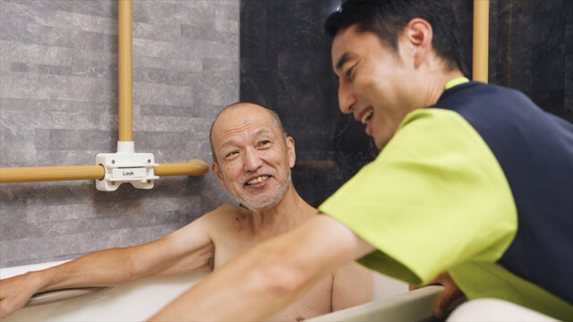 入浴サービスの利用