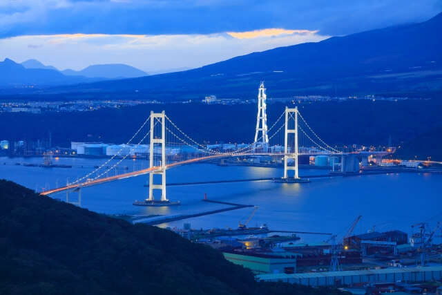 白鳥大橋&白鳥湾展望台
