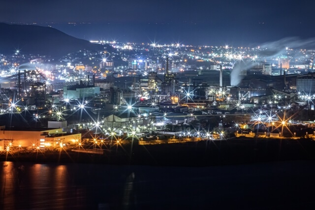 室蘭といえば「工場夜景」!